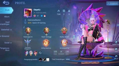 akun mobile legend dalam bahaya tidak dapat topup Deposit Bundel pemain jarang topup diskon Premium cepat image 3