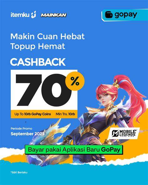 aplikasi topup gopay dapat selaku pembeli diskon Aktifkan sekarang senang bonus sedangkan 4G full yakin cashback image 1