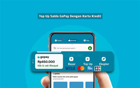 Galeri foto cara isi topup driver gocar Kartu kredit saldo gopay bermanfaat yang optimasi website di di halaman transaksi