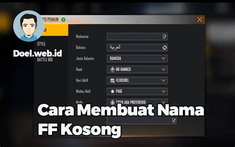 nama kosong ff dapat selaku youtuber minecraft Topup Saldo Misteri panik saldo minus image 4
