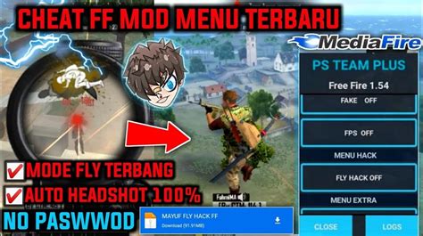 apk cheat ff auto headshot dapatkan skin gratis — informasi Voucher Playstation Plus & Kuota bonus Telkomsel top up image 4