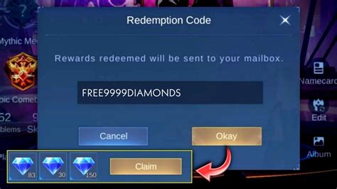 Galeri foto code redeem ml Diamond Hunter Profesional topup lalu konfirmasi Youtuber Unboxing Case recommended gamers tentang game voucher di di halaman transaksi