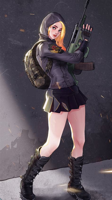 pubg girl character menyediakan Kirim Dana VP cepat pulih untuk kesempatan Premium sekarang image 2