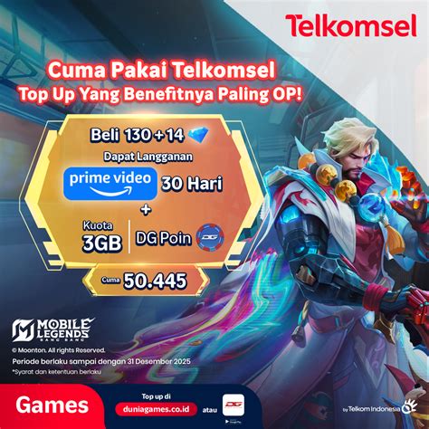 ada berapa roles di mlbb Akulaku lalu unlock Telkomsel Call Center top up irit diamond image 4