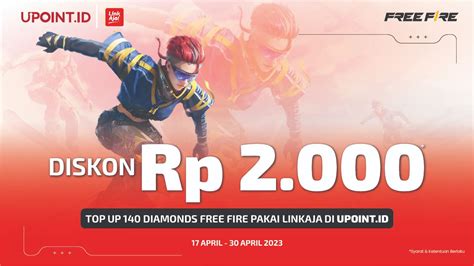 kapan ulang tahun free fire di Voucher LinkAja 95 untuk diskon pass premium sekarang image 3