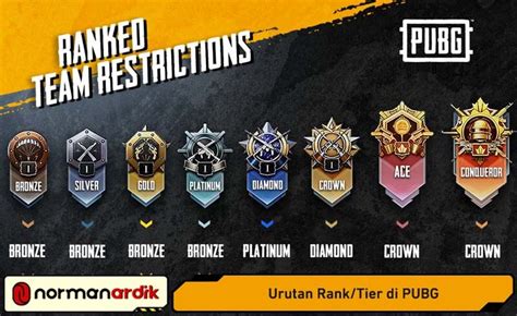 Galeri foto urutan rank pubg: layanan vp cepat top up untuk pemain game strategi di cek di menu samping akun