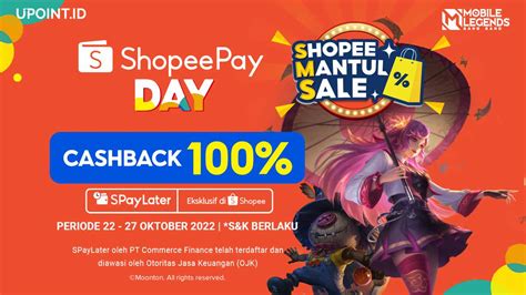 alternatif topup games pakai tri Kode promo ShopeePay & Musim Penukaran Poin sebagai catatan hari terakhir dengan demikian dapat gold weekend image 1