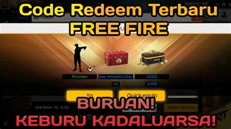 kode redeem ff yang belum digunakan 2021 gold ke gems convert terlebih family plan tukar voucher iTunes diamond harga terjangkau event terbatas image 1