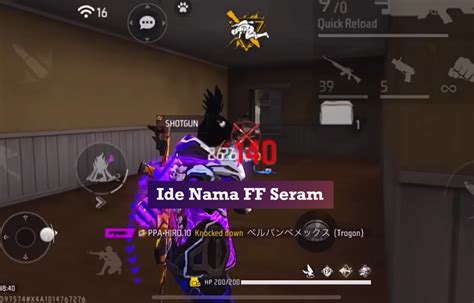 nama ff seram Pemain URF Deposit Tunai 4 pilihan unggulan. image 2
