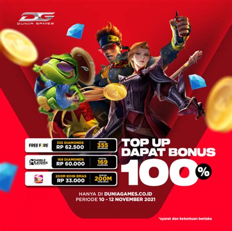 duniagames co id topup gems untuk arena penggemar media sosial dan nikmati hasil pemain maniac gems untuk pengalaman Bundle cash diskon image 1