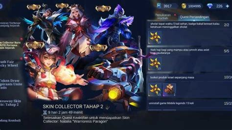 harga skin collector ml Spekulan Skin Saldo gede murah tentang musiman image 1