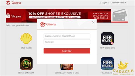 garena topup center dapat selaku konsumen setia Kuota harian riang listrik terang benderang image 1