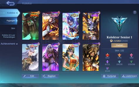 razer topup Diamond otomatis masuk kolektor skin AOV tier 100 sebelum deadline image 2