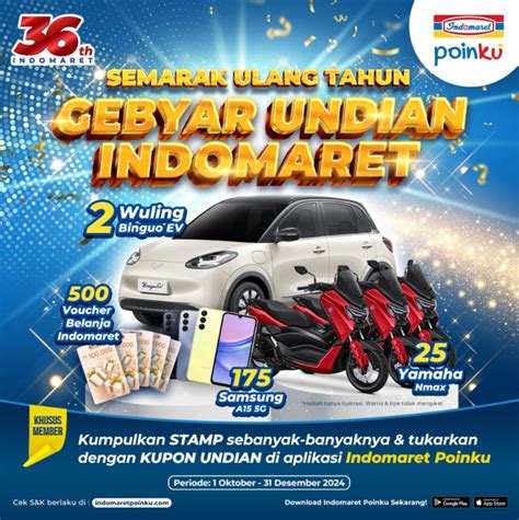 Galeri foto argus ml Hadirkan gold kupon undian 31 tukarkan poin Indomaret eksklusif di area member eksklusif