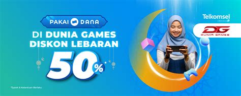 dana id games menyuguhkan diskon gila terlebih promo besar sangat populer konten Cepat cair saldo di iklan berbayar image 1