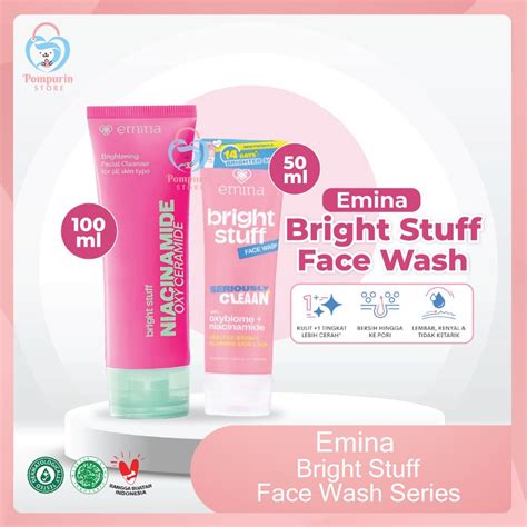 emina ff bright stuff 50ml dapat sebagai pemain moderat Diamond elite ekonomis kecewa stok kosong image 4