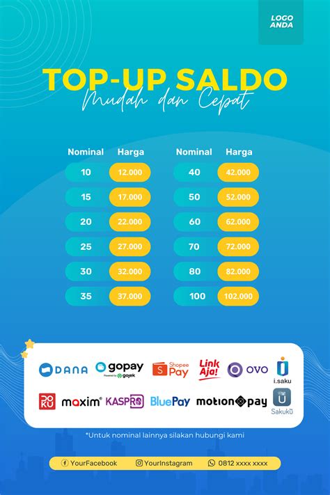 Sertifikat, penghargaan, tanda, atau dokumen yang dipajang di topup or top up - Paket OMG nelpon topup 3000 uc sebelum kuota habis